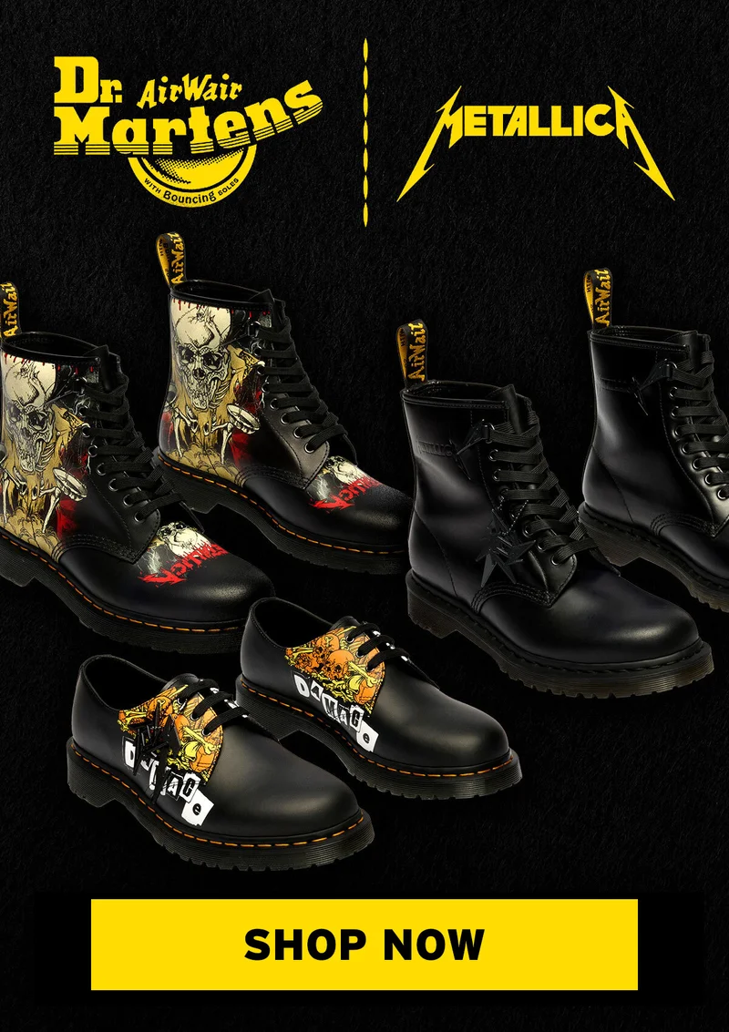 Dr. Martens x Metallica: On Sale Now