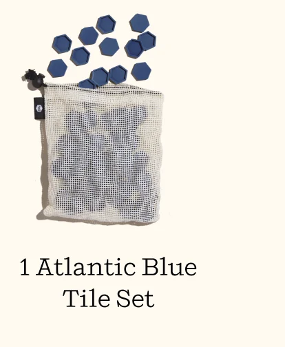 1 ATLANTIC BLUE TILE SET