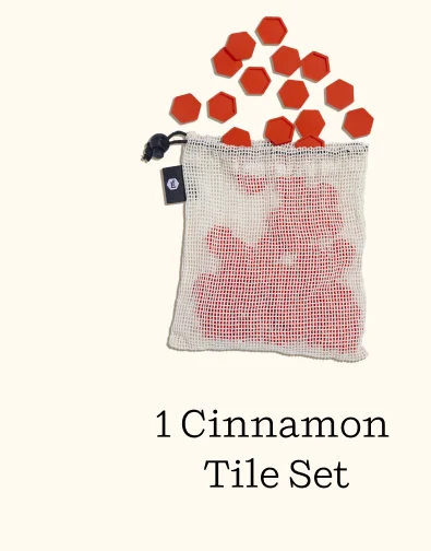 1 CINNAMON TILE SET
