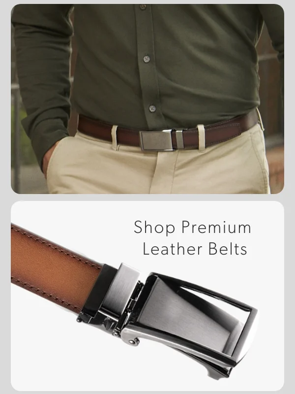 Shop Premium Leather Belts