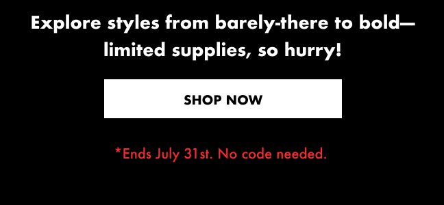 Limited Supplies. Hurry! Shop Now