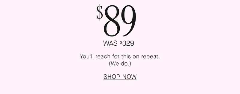 You'll reach for this on repeat. (We do.) SHOP NOW