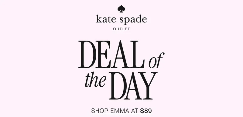 DEAL of the DAY SHOP EMMA AT $89