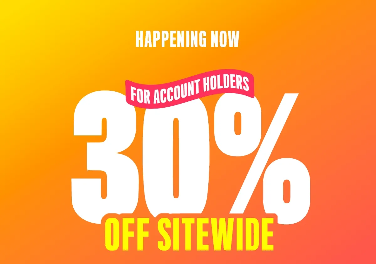 30% off sitewide