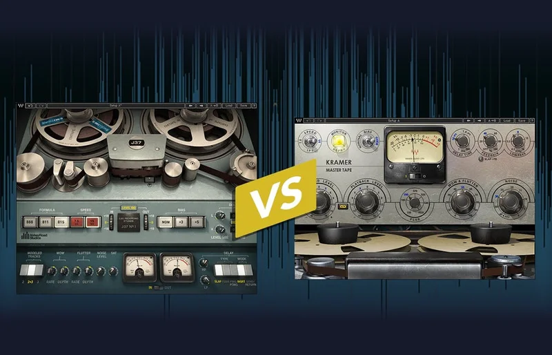 Tape Emulation Plugins Compared: J37 vs. Kramer Master Tape