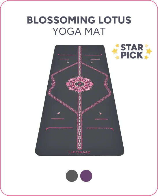 Blossoming Lotus Yoga Mat