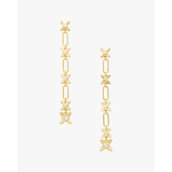 Heritage Bloom Linear Earrings
