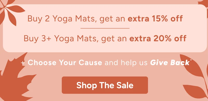 Buy 2 Yoga Mats, get a extra 15% off