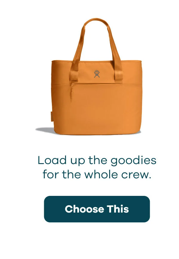 Load up the goodies for the whole crew. | Choose This