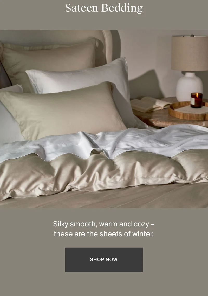 Shop Sateen Bedding