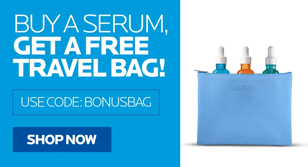 Buy A Serum, Get A Free Travel Bag!
