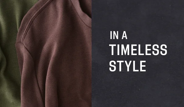 In a timeless style