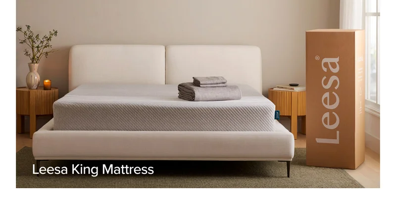 Leesa King Mattress.