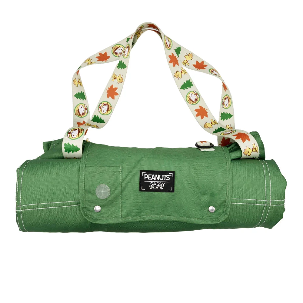 Image of Dog Picnic Blanket - Peanuts™ Beagle Scouts