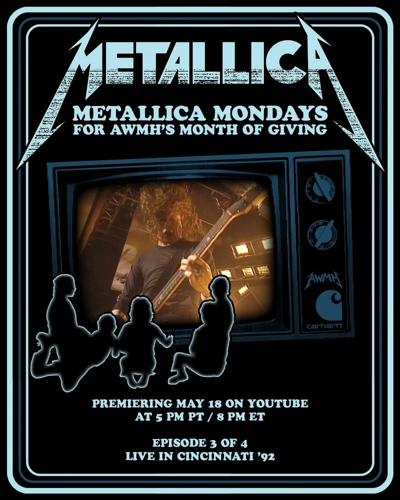 Metallica Mondays Airs Today at 5 PM PT