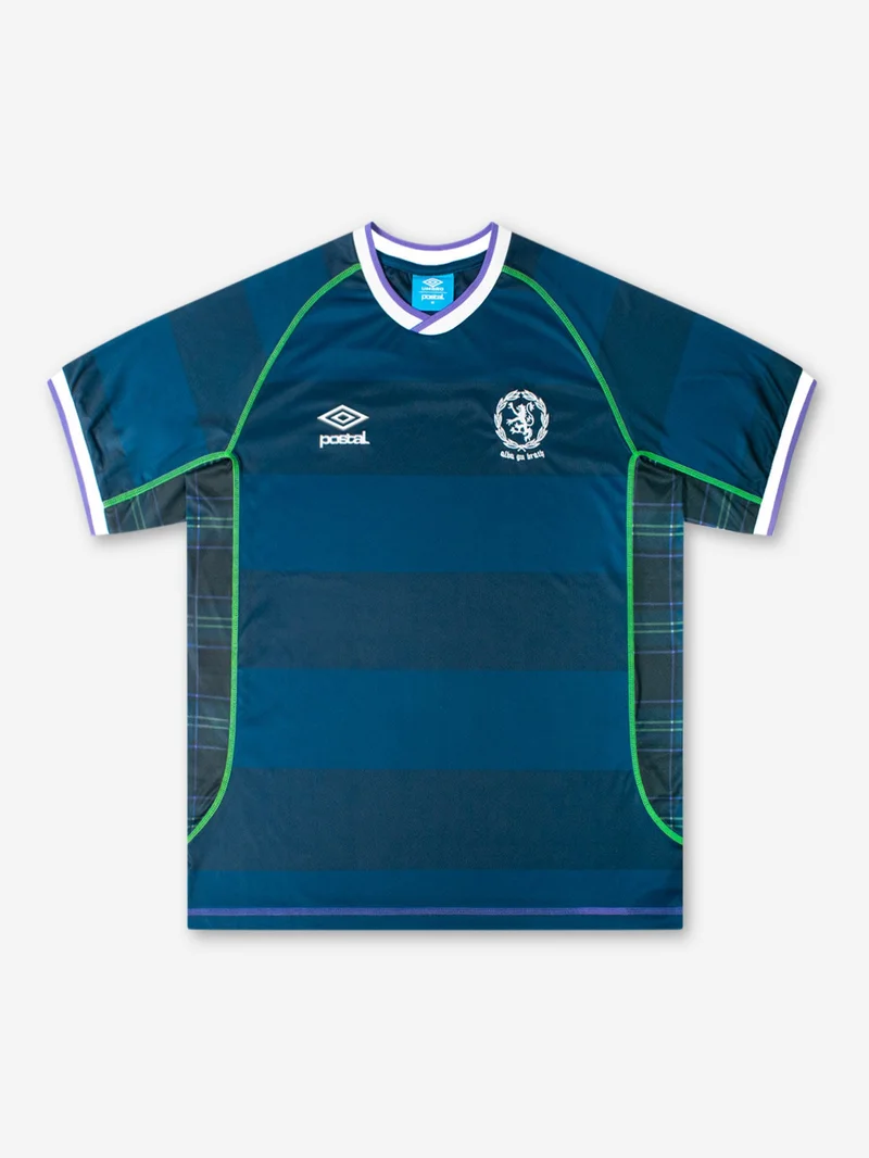Image of Umbro x Postal Home Football Shirt - Navy