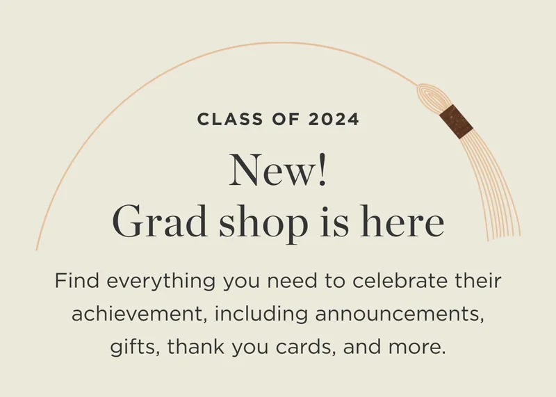 New! Grad Shop Is Here