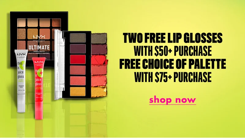 Free gifts with $50 purchase