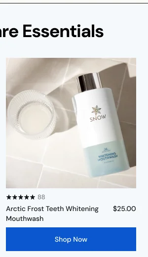 Arctic Frost Teeth Whitening Mouthwash [SHOP NOW]