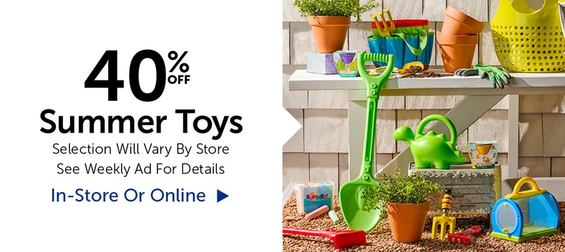 40% Off Summer Toys - Select Categories