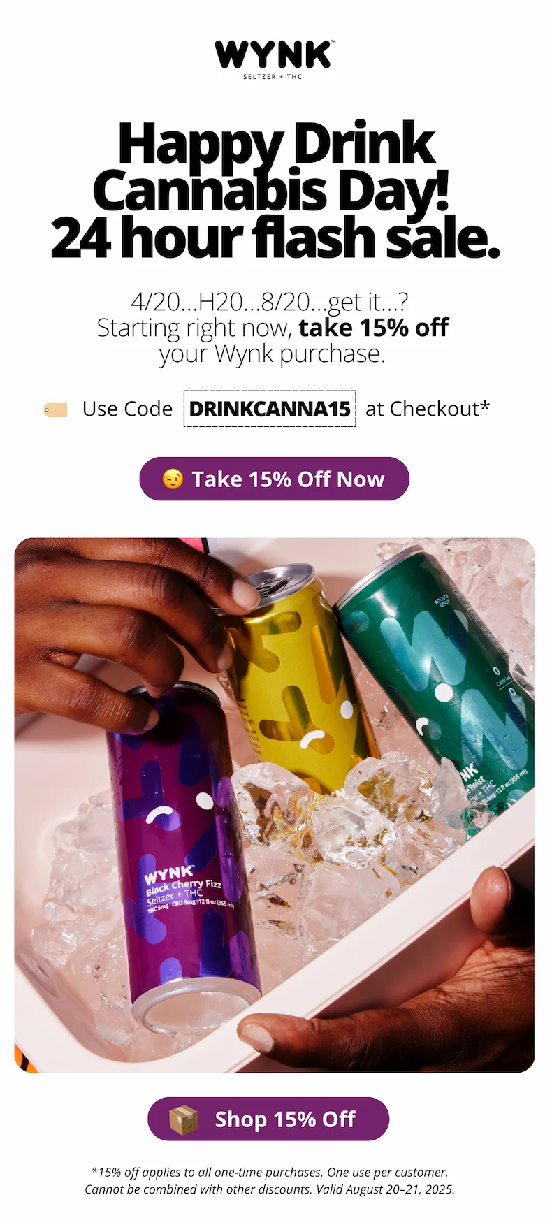 Shop Wynk for 15% Off