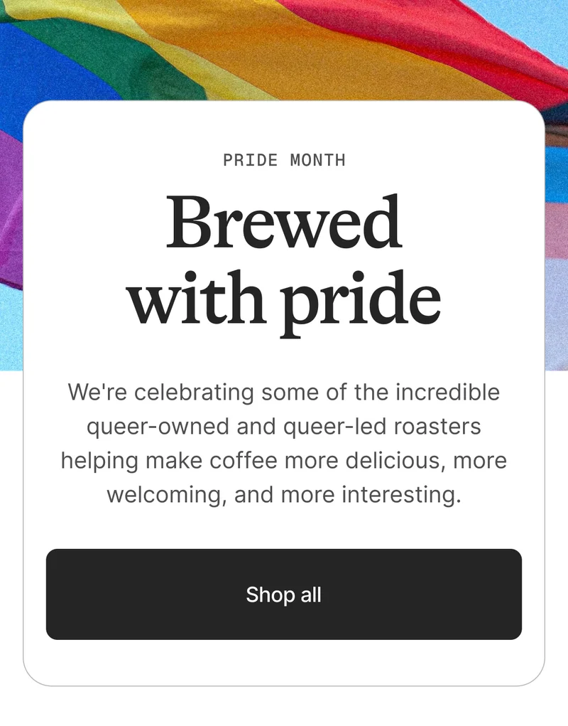 Shop the Pride collection