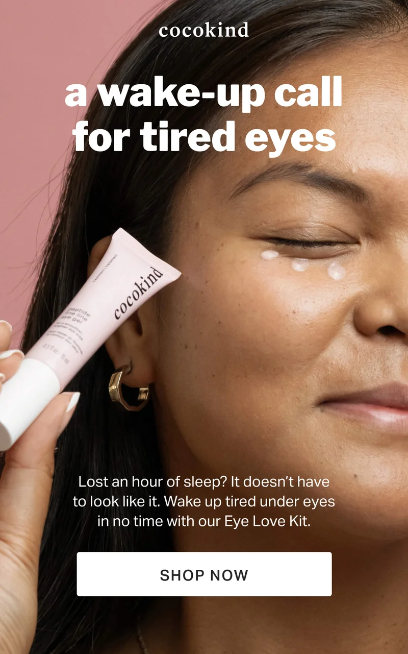 COCOKIND | a wake-up call for tired eyes