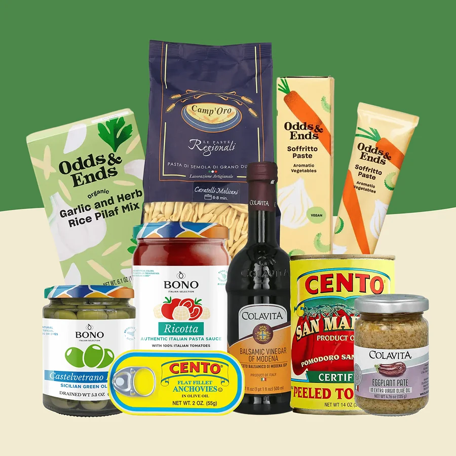 Italian made and sourced staples!