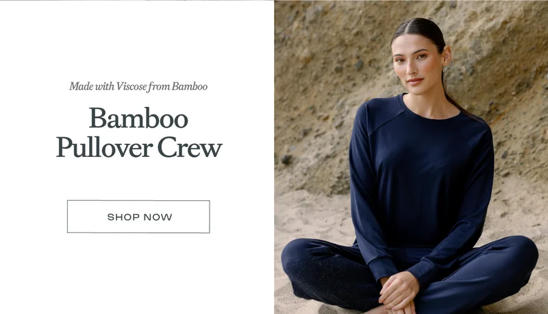Shop The Bamboo Pullover Crew