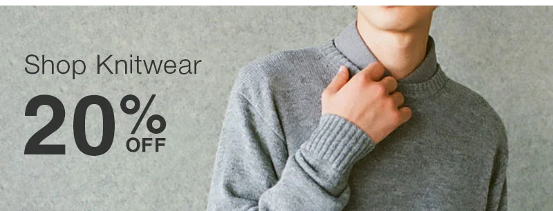 Shop 20% Off Knitwear