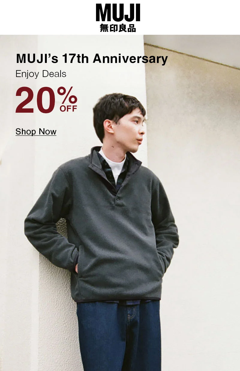 Shop Anniversary Deals 20% OFF