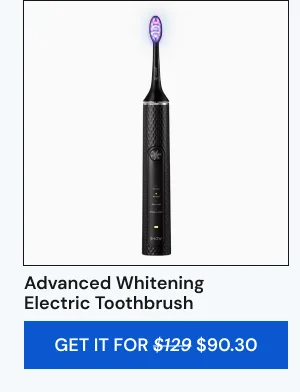 Advanced Whitening Electric Toothbrush | Get it for $90.30