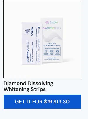 Diamond Dissolving Whitening Strips | Get it for $13.30