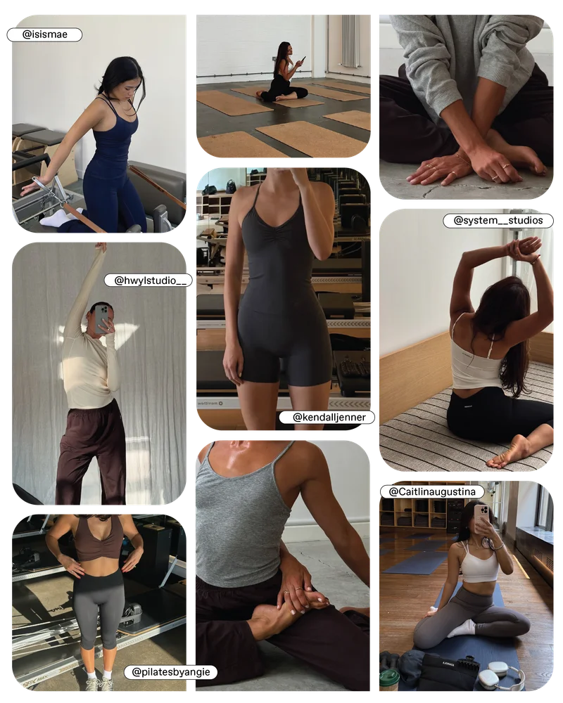 Working out never looked so good: Pilates edition