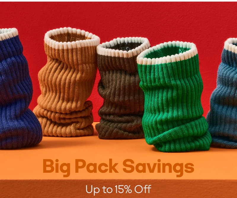 Big Pack Savings Up to 15% Off