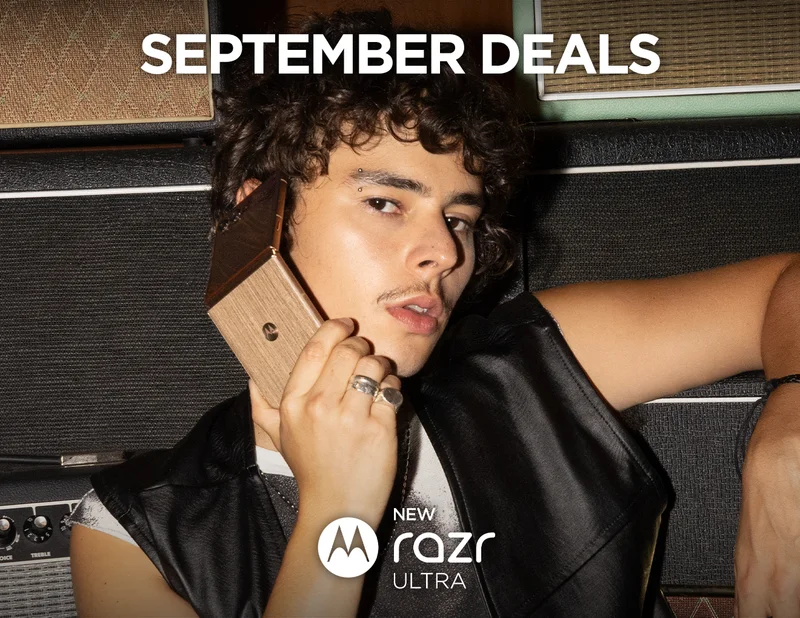 September Deals - new motorola razr ultra