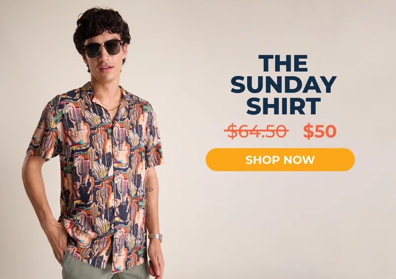 SHOP SUNDAY SHIRTS