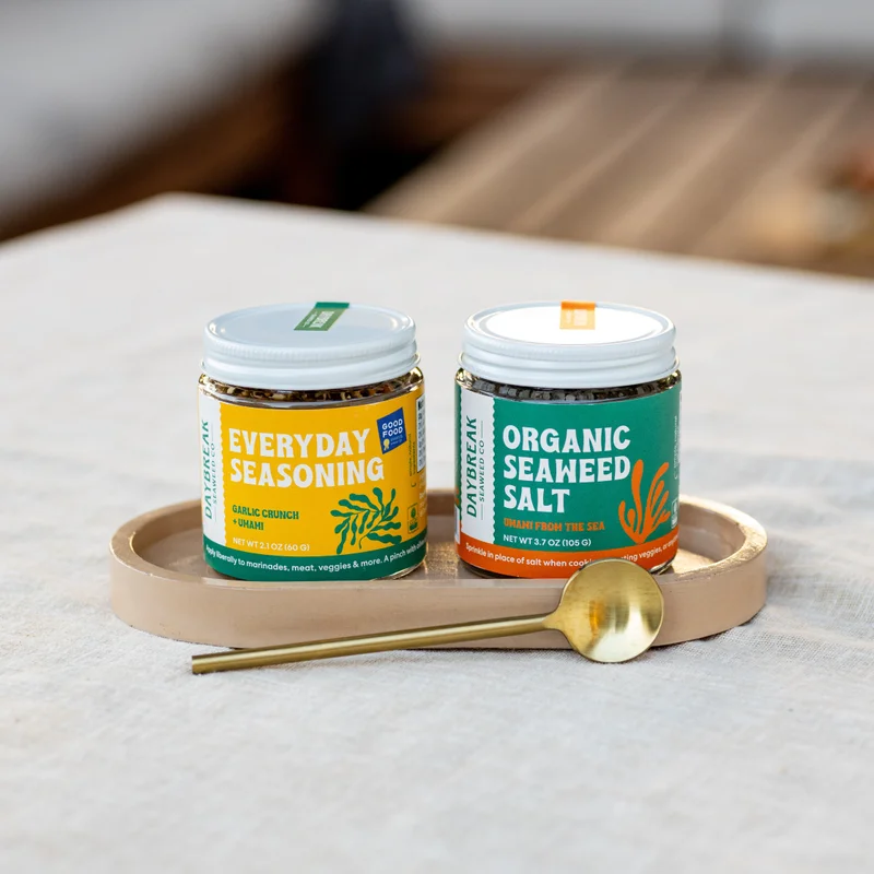Seaweed Seasoning, Tray & Spoon Gift Set