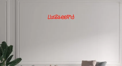 Image of Custom text: UZsleepy