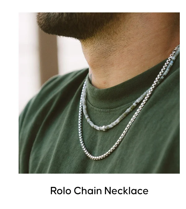 Rolo Chain Necklace