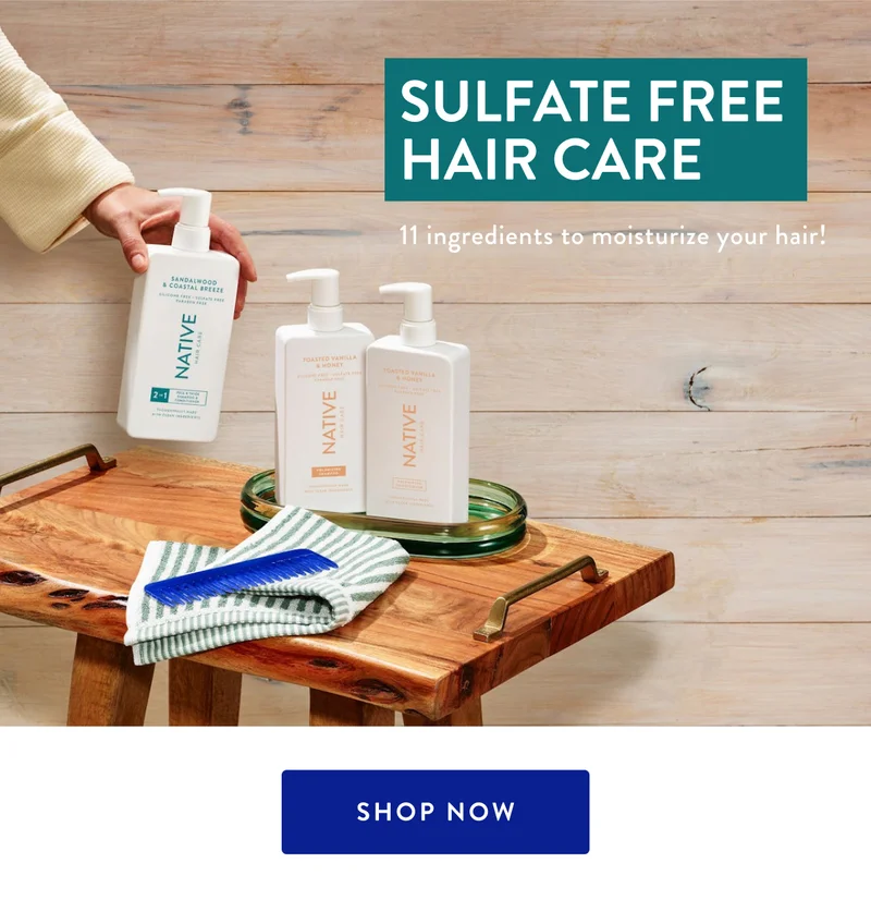 SULFATE FREE HAIR CARE | 11 ingredients to moisturize your hair! | SHOP NOW
