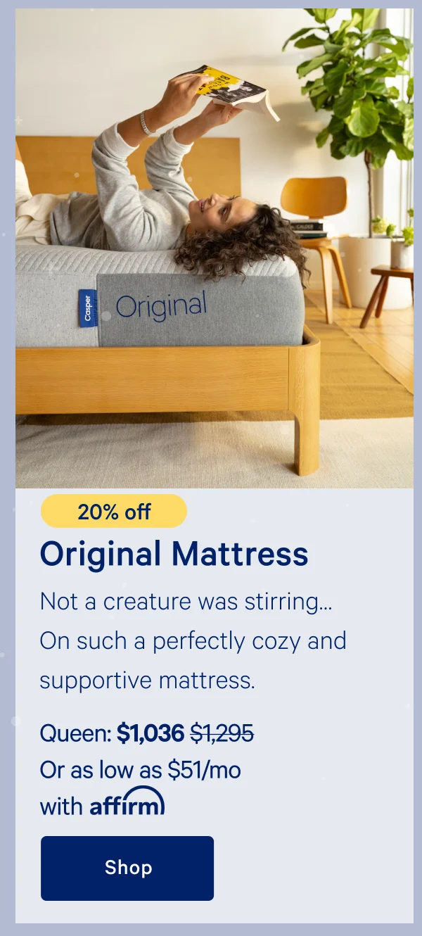 Original Mattress >>