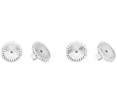 JAI Sterling Silver Set of 2 Earring Backs