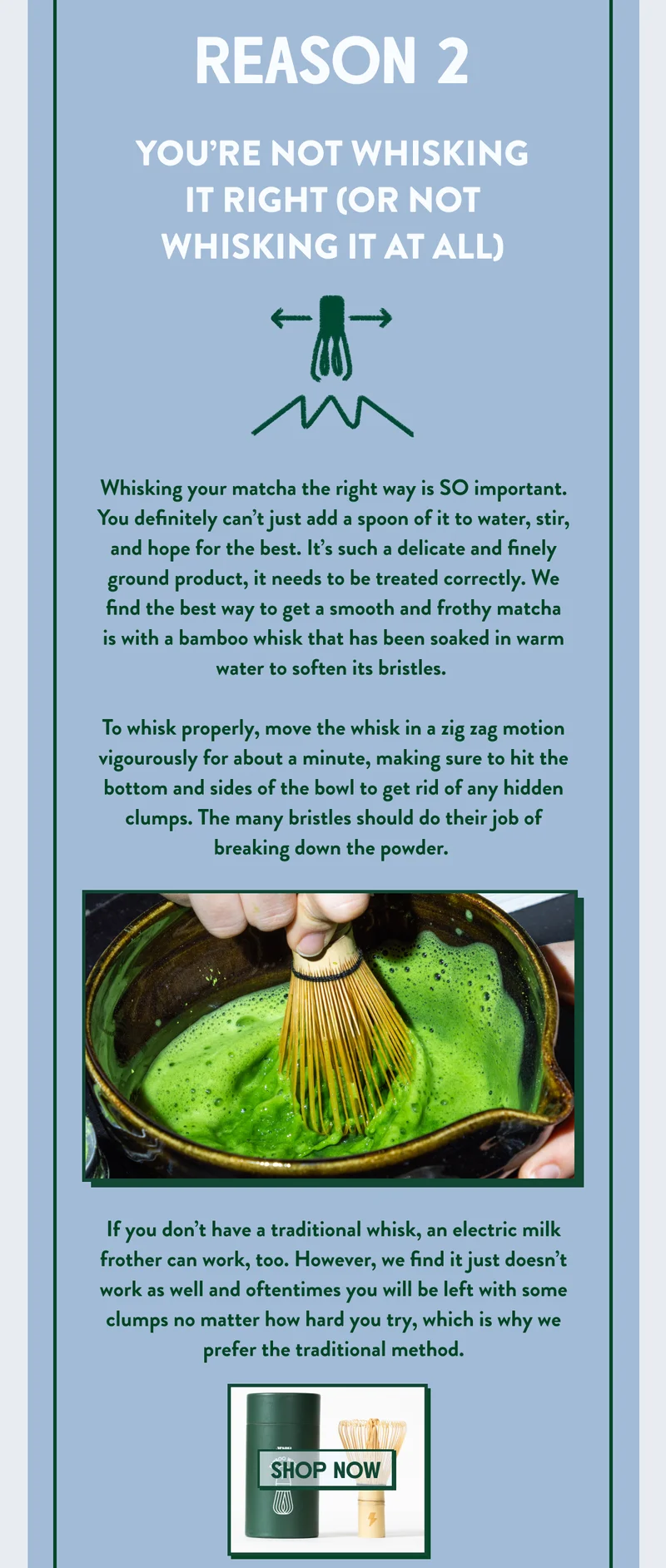 Matcha Bamboo Whisk