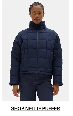 Shop Nellie Puffer in Navy