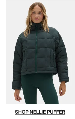 Shop Nellie Puffer in Alpine Green