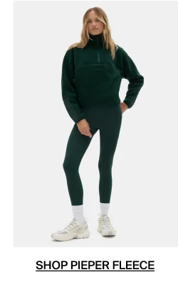 Shop Pieper Fleece in Alpine Green