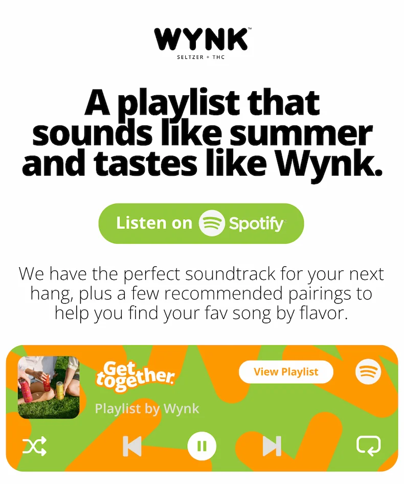 Listen to the playlist