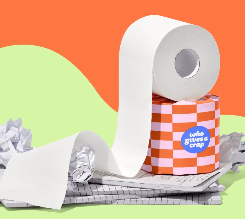 Image: Who Gives A Crap 100% Recycled Toilet Paper