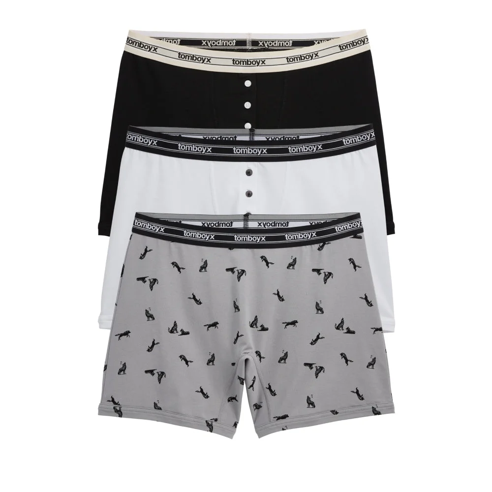Image of 6" Boxer Briefs 3-Pack - Mate For Life
